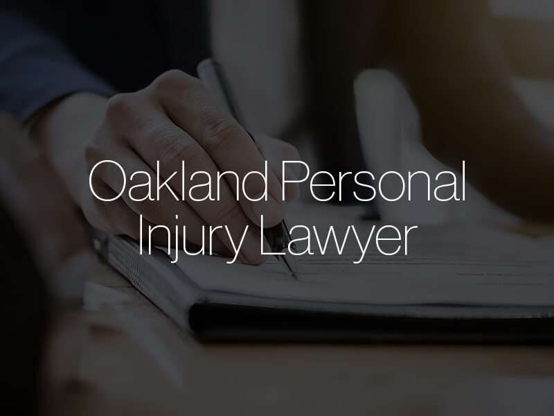 Oakland Personal Injury Lawyers