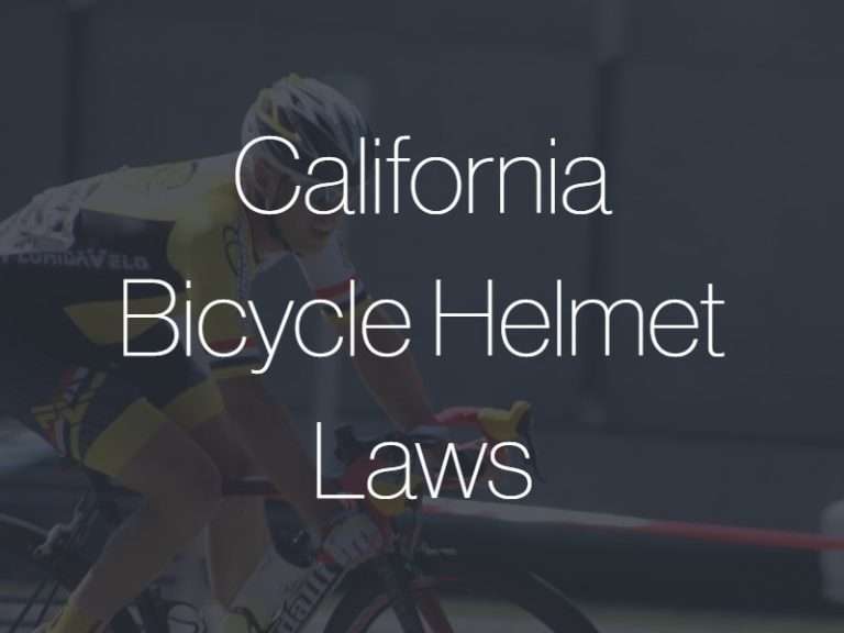 California's Bicycle Helmet Laws Updated 2018 Walkup Law Offices