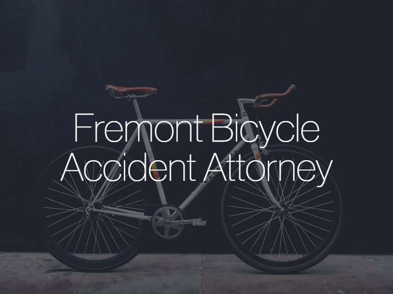 fremont bicycle accident lawyer