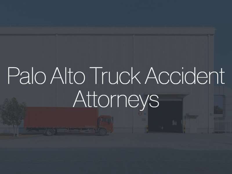 palo alto truck accident attorneys
