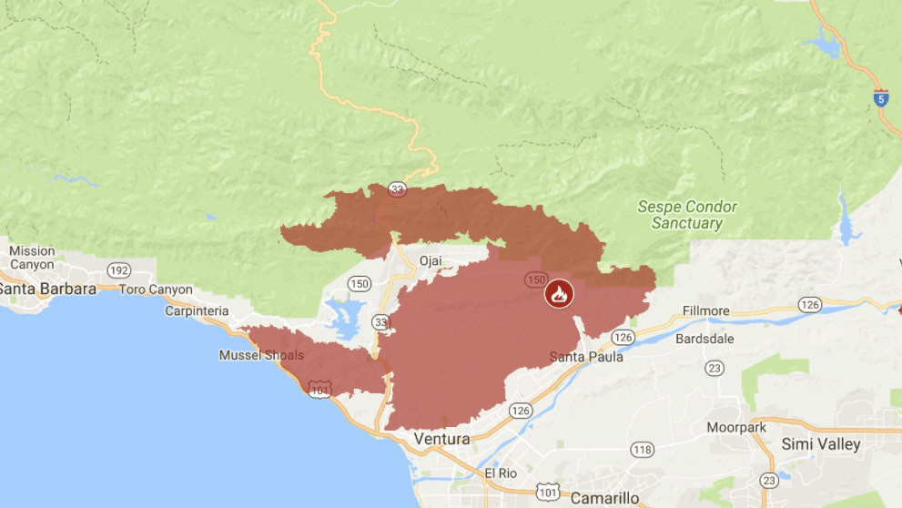 St Thomas Fire Map - Wildfire Lawyers